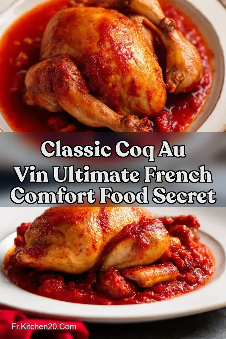 Classic Coq au Vin Ultimate French Comfort Food Secret