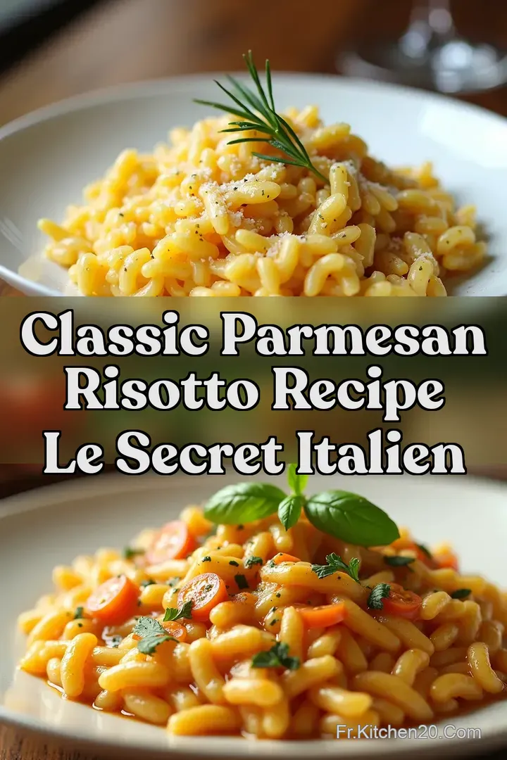 Classic Parmesan Risotto Recipe Le Secret Italien