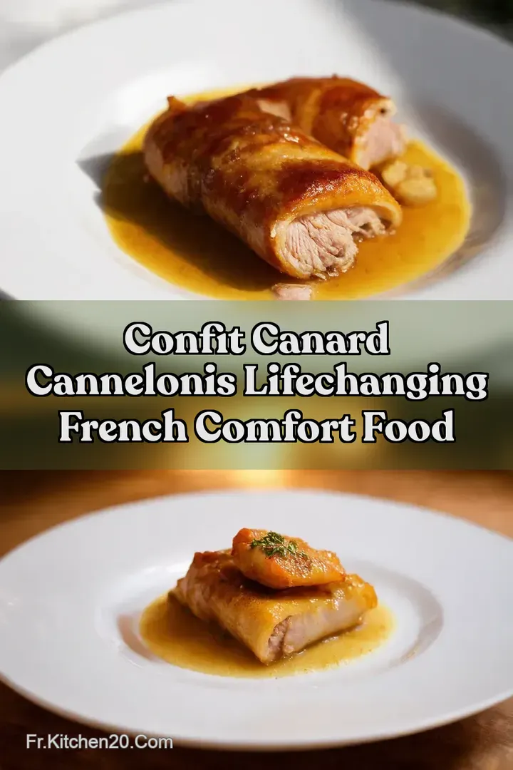 Confit Canard Cannelonis LifeChanging French Comfort Food