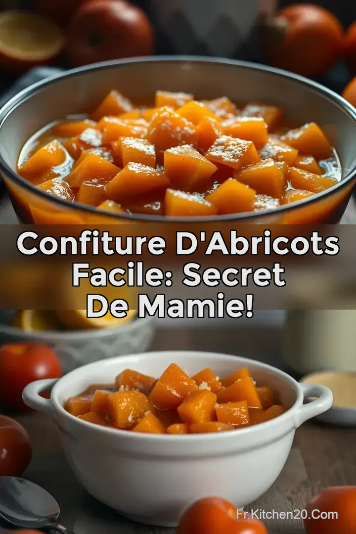 Confiture d Abricots Facile: Secret de Mamie! ☀️