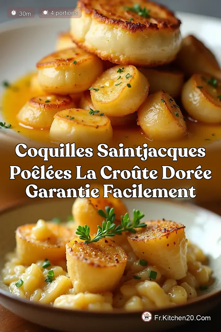 Coquilles SaintJacques Po&ecirc;l&eacute;es La Cro&ucirc;te Dor&eacute;e Garantie Facilement