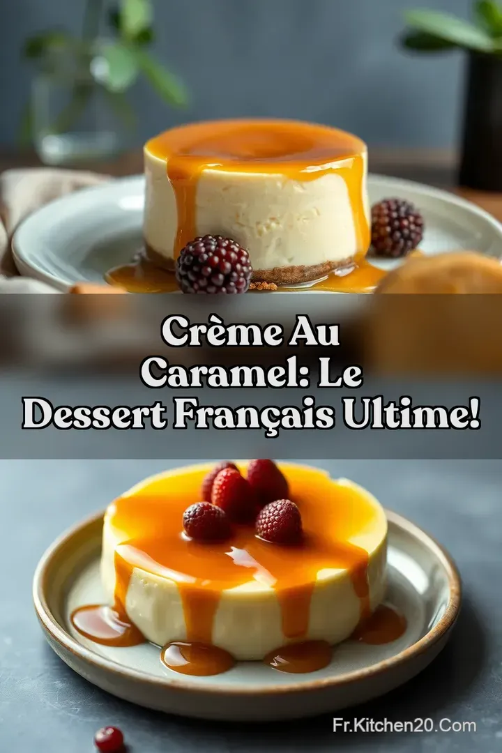 Cr&egrave;me au Caramel: Le Dessert Fran&ccedil;ais Ultime!