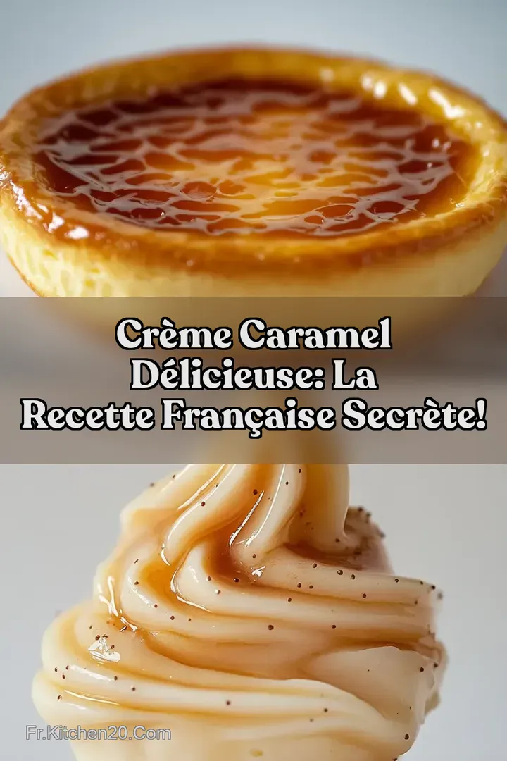Cr&egrave;me Caramel D&eacute;licieuse: La Recette Fran&ccedil;aise Secr&egrave;te!