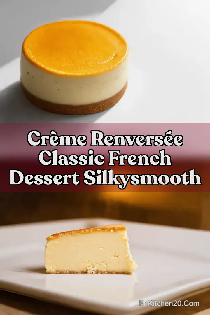 Cr&egrave;me Renvers&eacute;e Classic French Dessert SilkySmooth