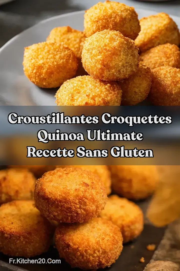Croustillantes Croquettes Quinoa Ultimate Recette Sans Gluten