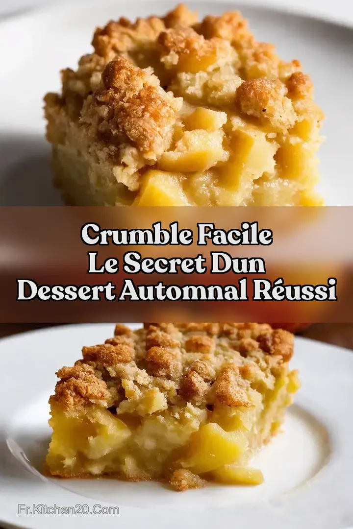 Crumble Facile Le Secret dun Dessert Automnal R&eacute;ussi