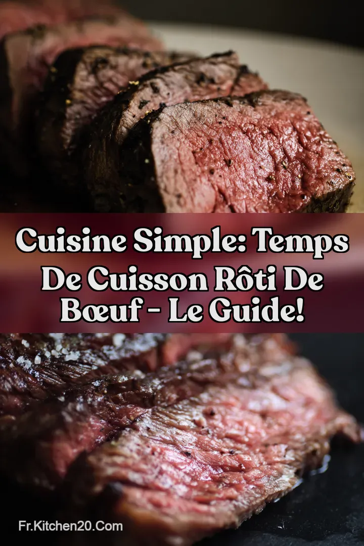 Cuisine Simple: Temps de Cuisson R&ocirc;ti de B&oelig;uf - Le Guide!