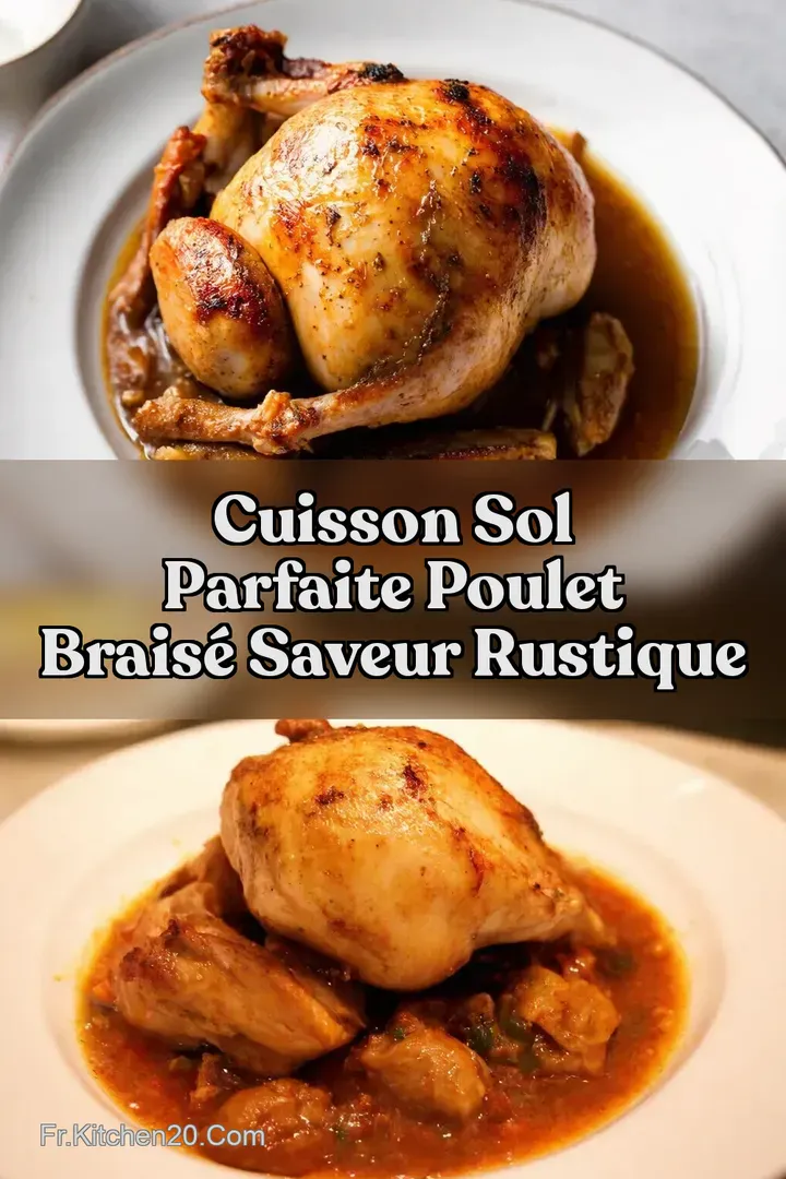 Cuisson Sol Parfaite Poulet Brais&eacute; Saveur Rustique