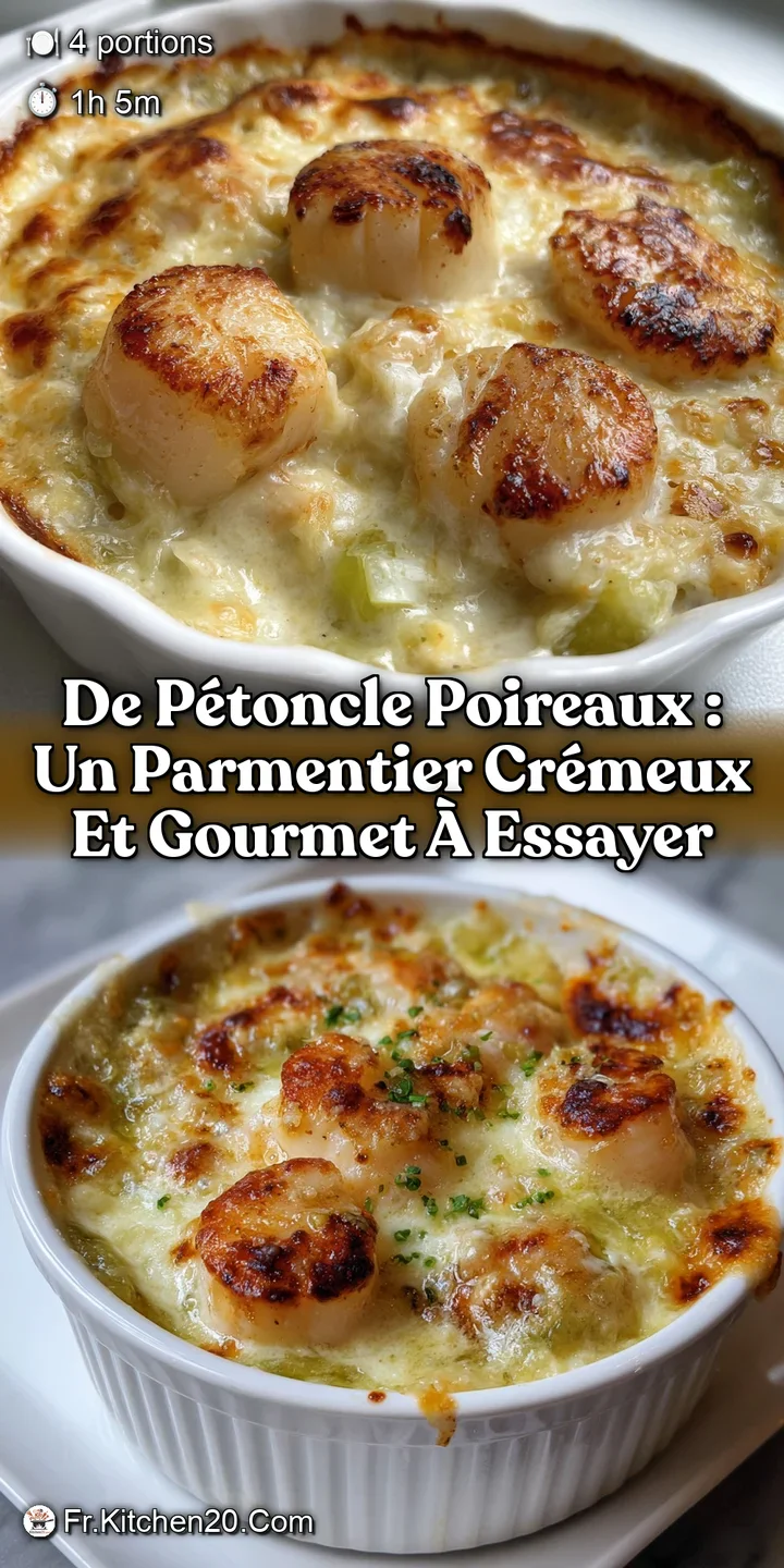 De P&eacute;toncle Poireaux : Un Parmentier Cr&eacute;meux et Gourmet &agrave; Essayer