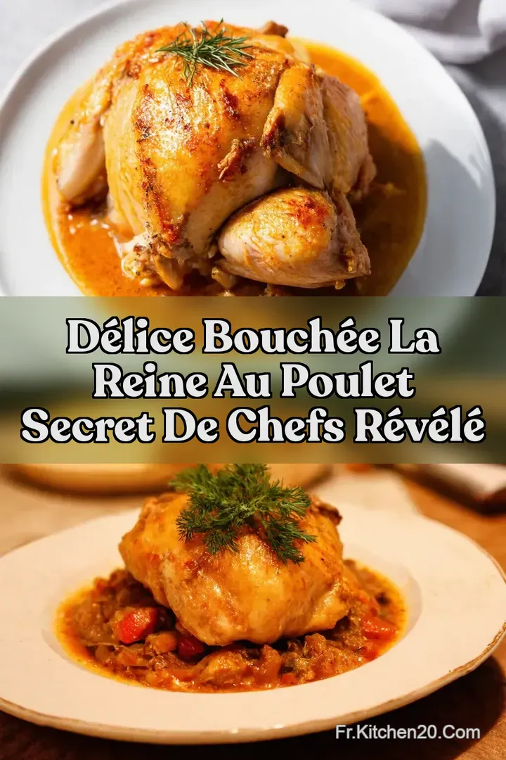 D&eacute;lice Bouch&eacute;e la Reine au Poulet Secret de Chefs R&eacute;v&eacute;l&eacute;