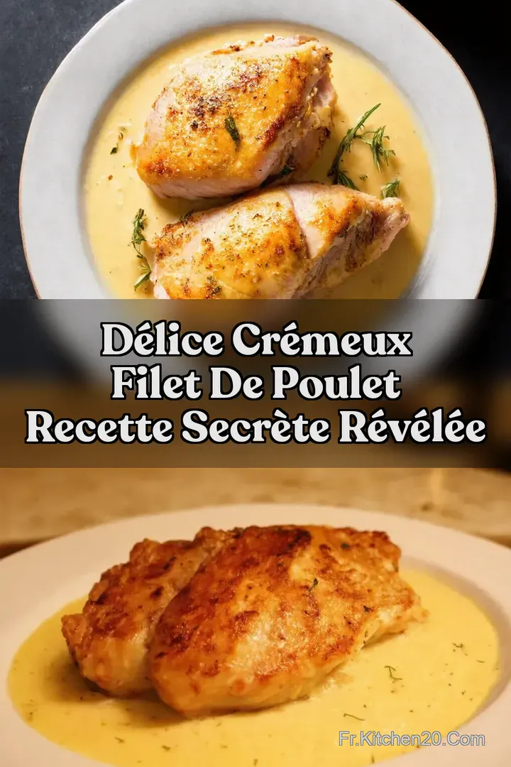 D&eacute;lice Cr&eacute;meux Filet De Poulet Recette Secr&egrave;te R&eacute;v&eacute;l&eacute;e