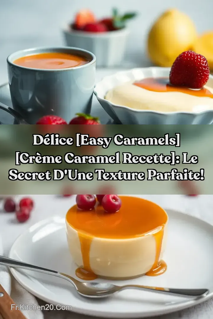D&eacute;lice [Easy Caramels] [cr&egrave;me caramel recette]: Le Secret d une Texture Parfaite!