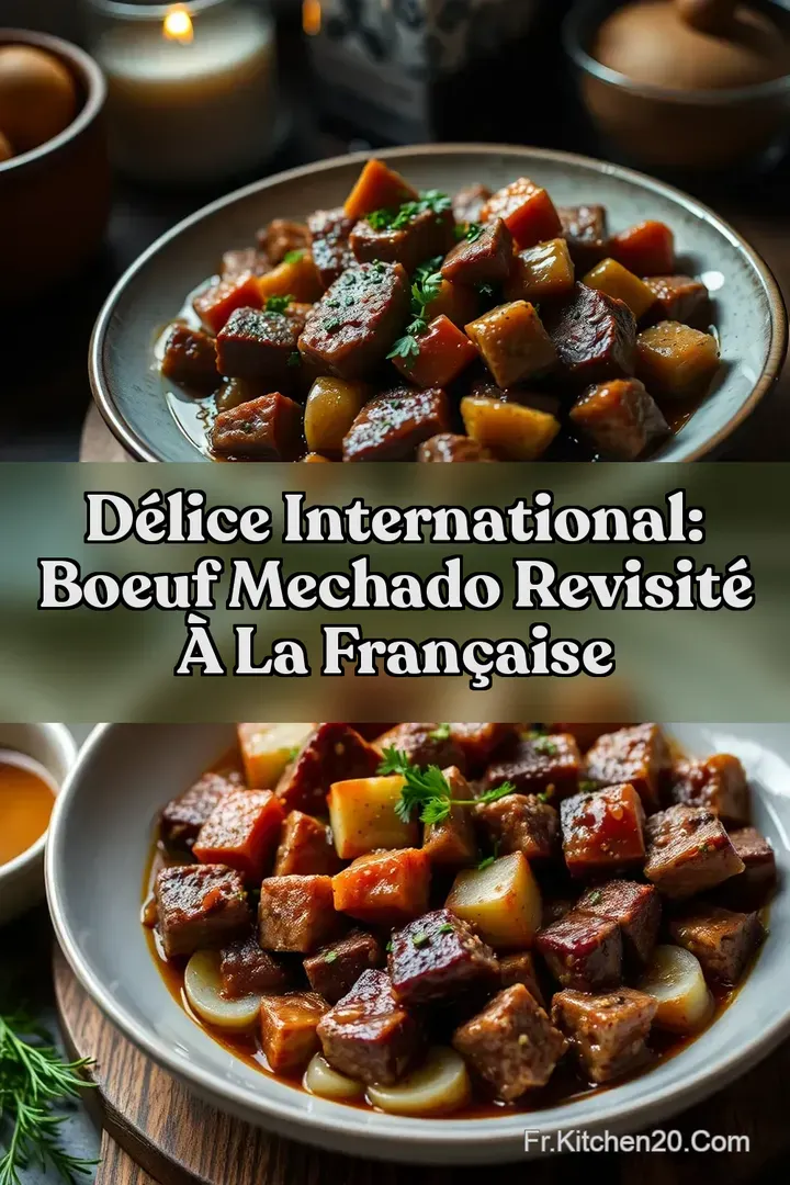 D&eacute;lice International: Boeuf Mechado revisit&eacute; &agrave; la Fran&ccedil;aise