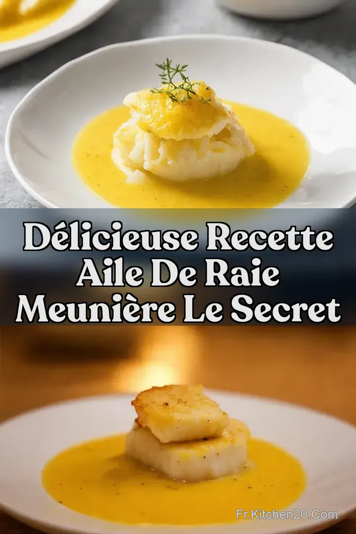 D&eacute;licieuse Recette Aile de Raie Meuni&egrave;re Le Secret