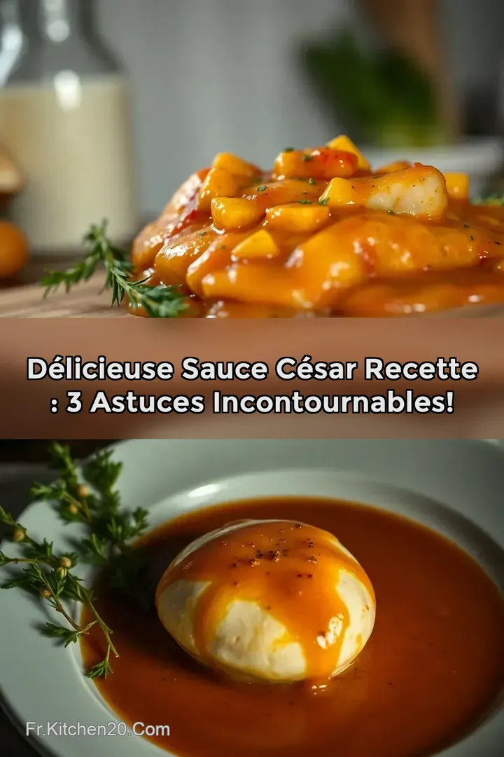 D&eacute;licieuse Sauce C&eacute;sar Recette : 3 Astuces Incontournables!