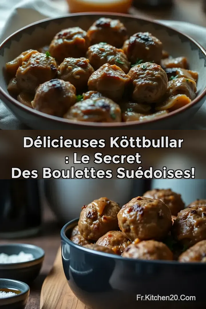 D&eacute;licieuses K&ouml;ttbullar : Le Secret des Boulettes Su&eacute;doises!