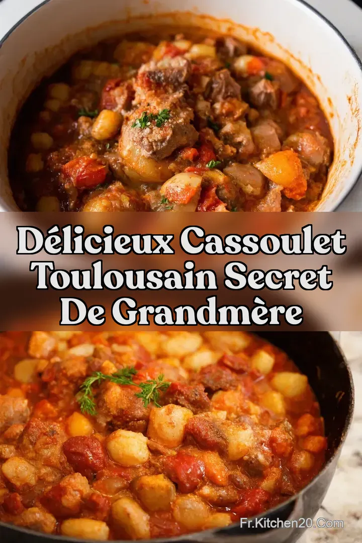 D&eacute;licieux Cassoulet Toulousain Secret de GrandM&egrave;re