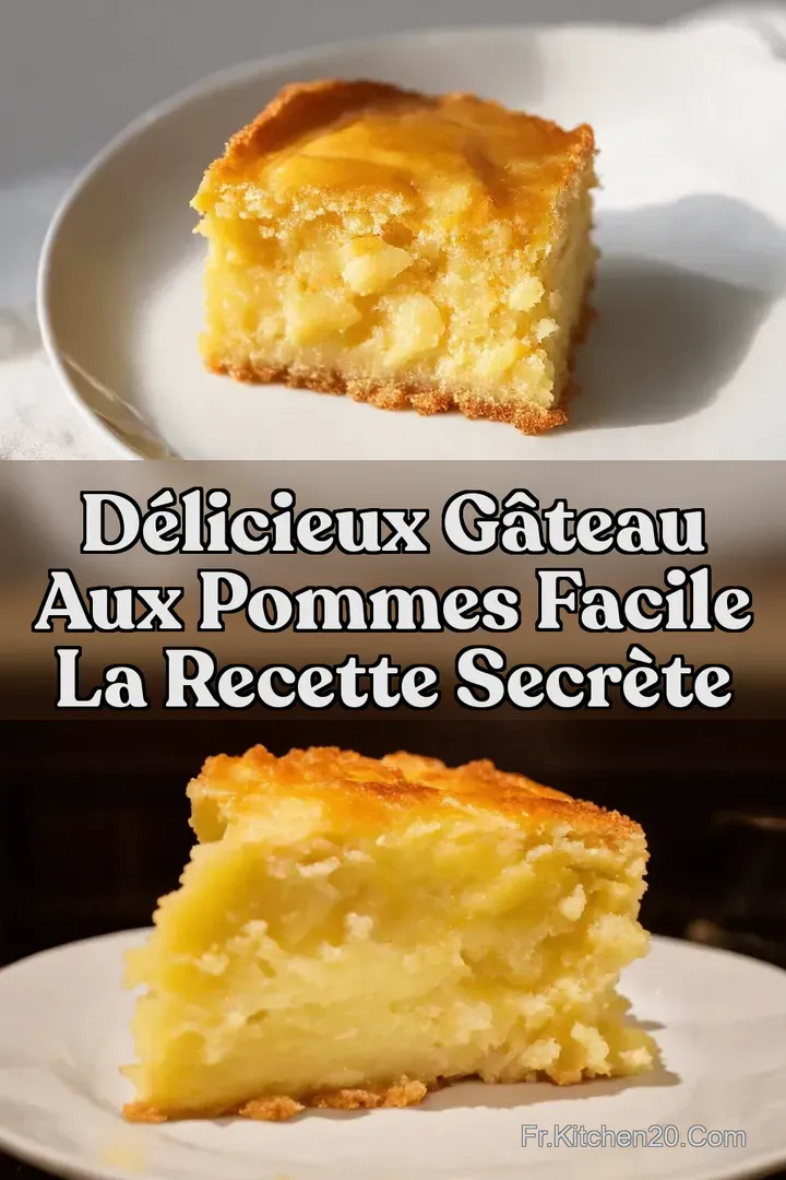 D&eacute;licieux G&acirc;teau aux Pommes Facile La Recette Secr&egrave;te