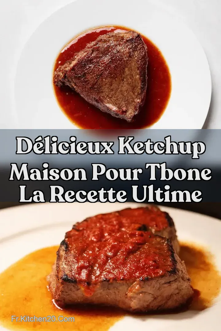 D&eacute;licieux Ketchup maison pour TBone La Recette Ultime