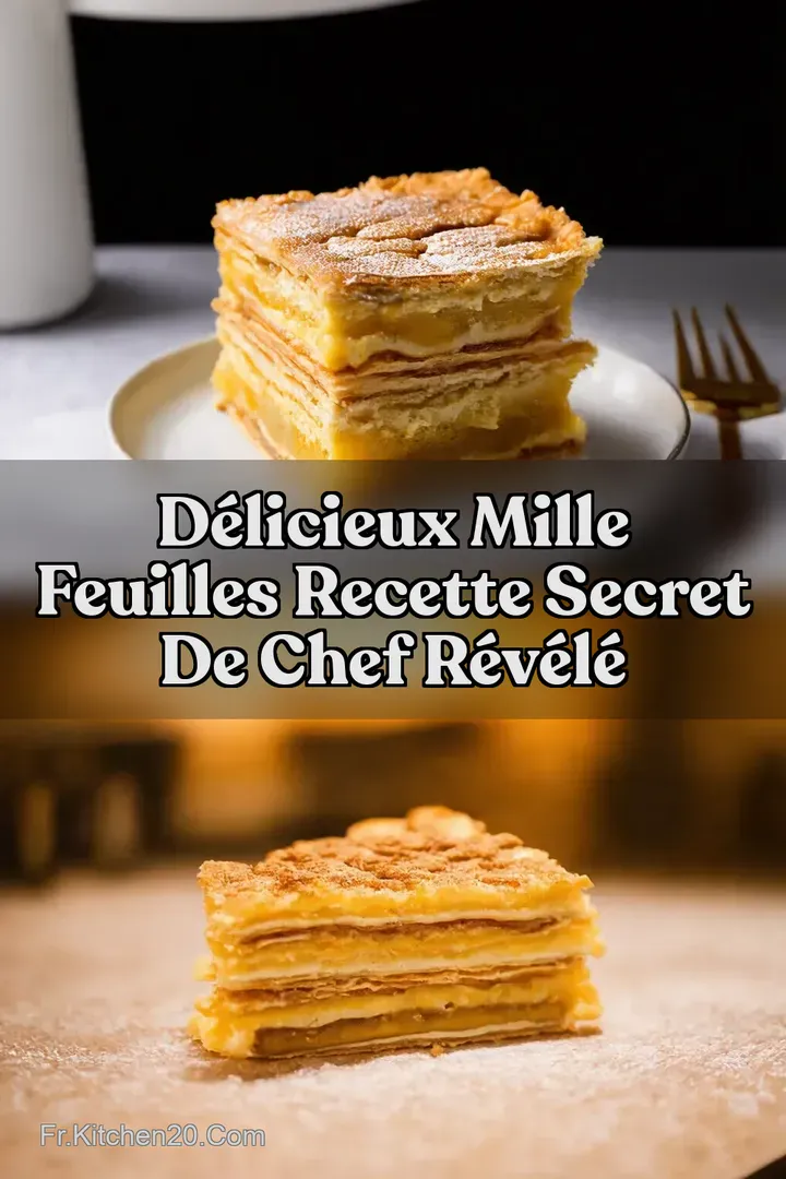 D&eacute;licieux Mille Feuilles Recette Secret de Chef R&eacute;v&eacute;l&eacute;