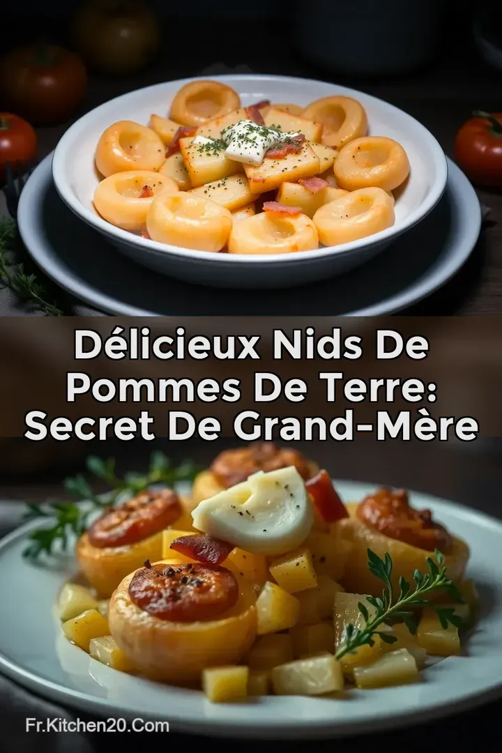D&Eacute;LICIEUX Nids de Pommes de Terre: Secret de Grand-M&egrave;re