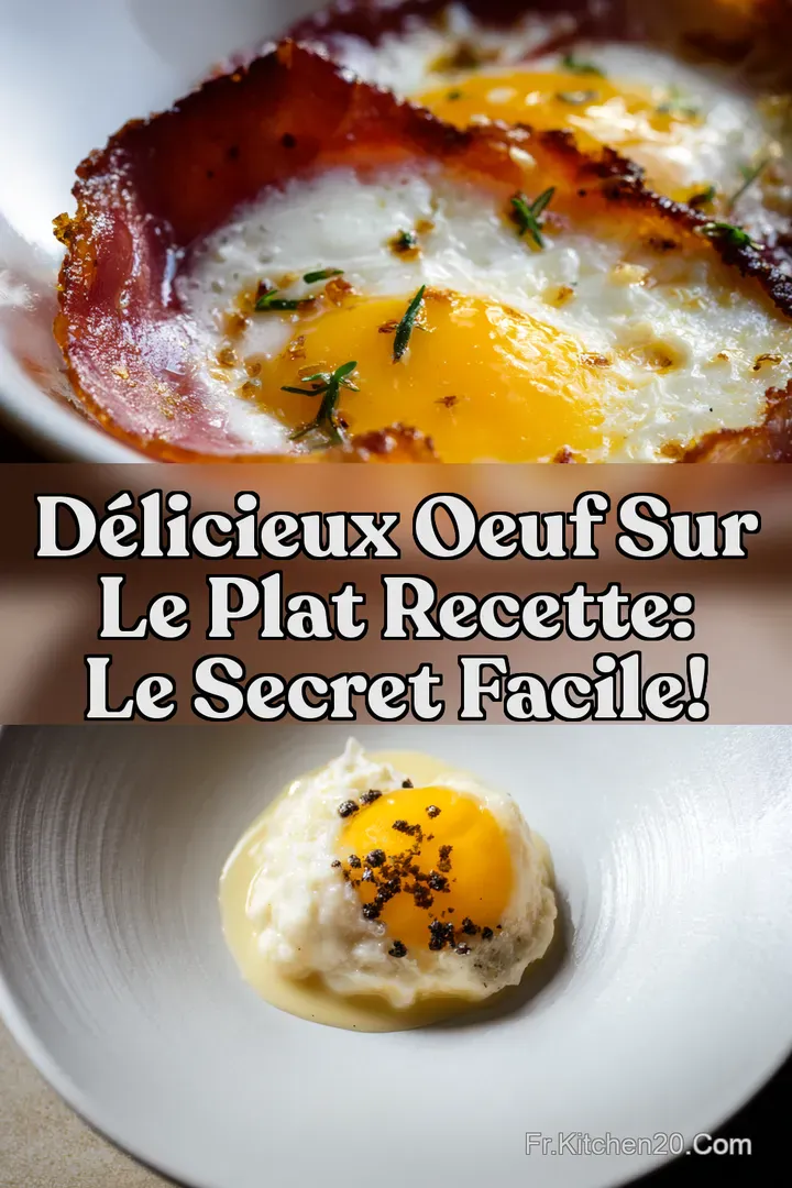 D&eacute;licieux Oeuf sur le Plat Recette: Le Secret Facile!