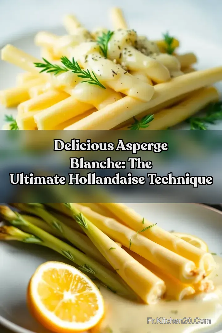 Delicious Asperge Blanche: The Ultimate Hollandaise Technique