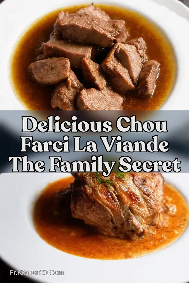 Delicious Chou Farci la Viande The Family Secret
