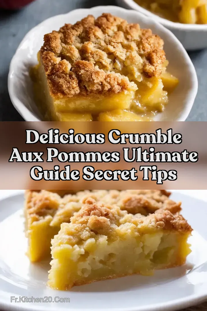 Delicious Crumble aux Pommes Ultimate Guide Secret Tips