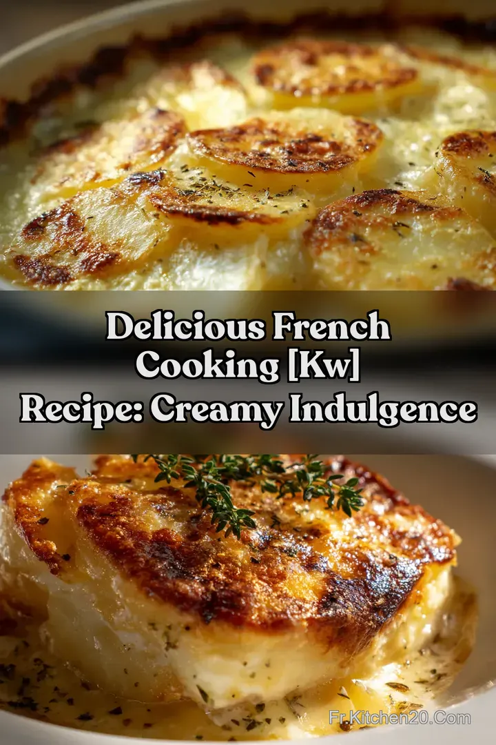Delicious French Cooking [kw] Recipe: Creamy Indulgence