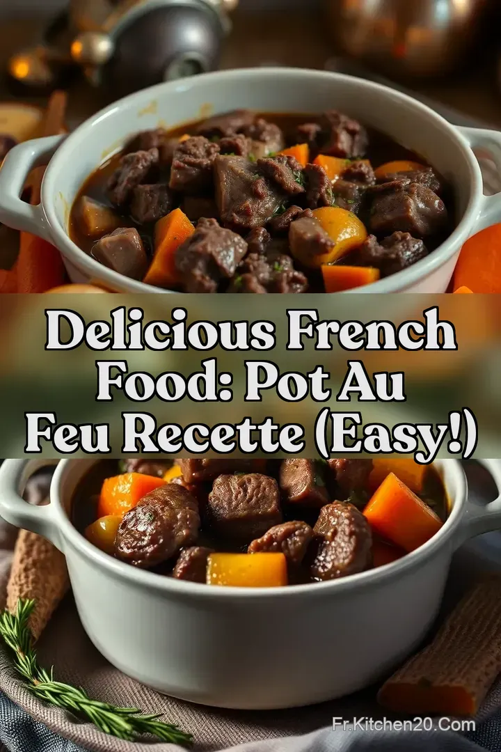 Delicious French Food: Pot au Feu Recette (Easy!)