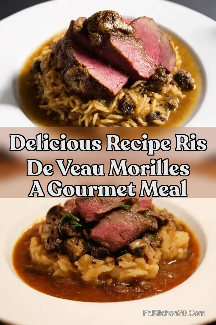 Delicious Recipe Ris de Veau Morilles A Gourmet Meal