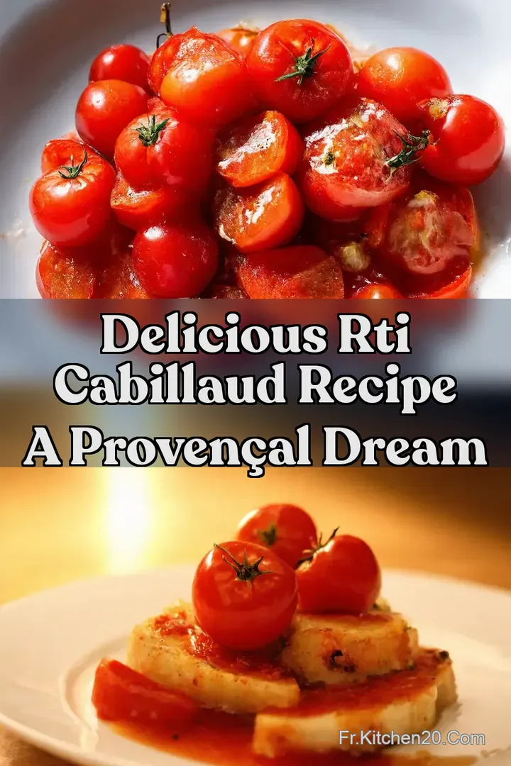 Delicious Rti Cabillaud Recipe A Proven&ccedil;al Dream