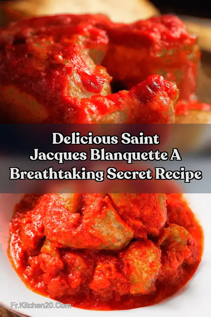 Delicious Saint Jacques Blanquette A Breathtaking Secret Recipe