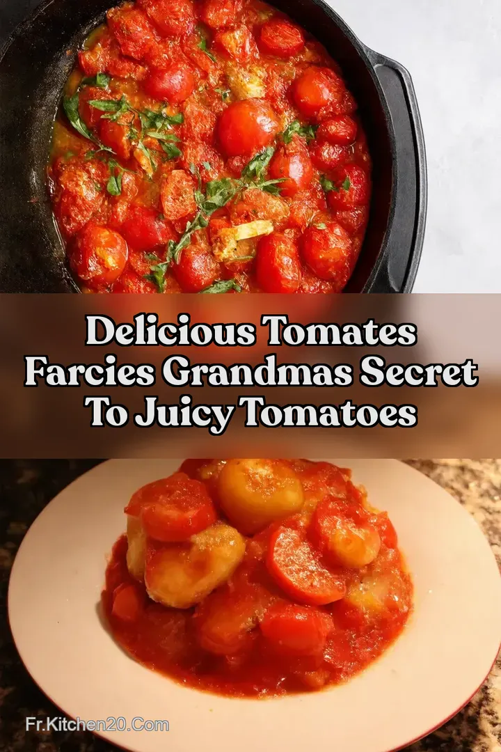 Delicious Tomates Farcies Grandmas Secret To Juicy Tomatoes