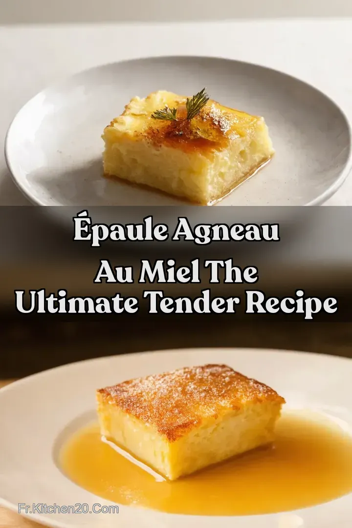 &Eacute;paule Agneau au Miel The Ultimate Tender Recipe