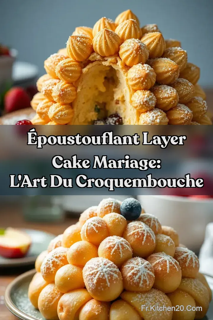 &Eacute;poustouflant Layer Cake Mariage: L Art du Croquembouche