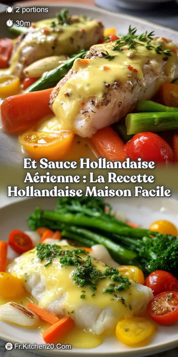 Et Sauce Hollandaise A&eacute;rienne : La Recette Hollandaise Maison Facile