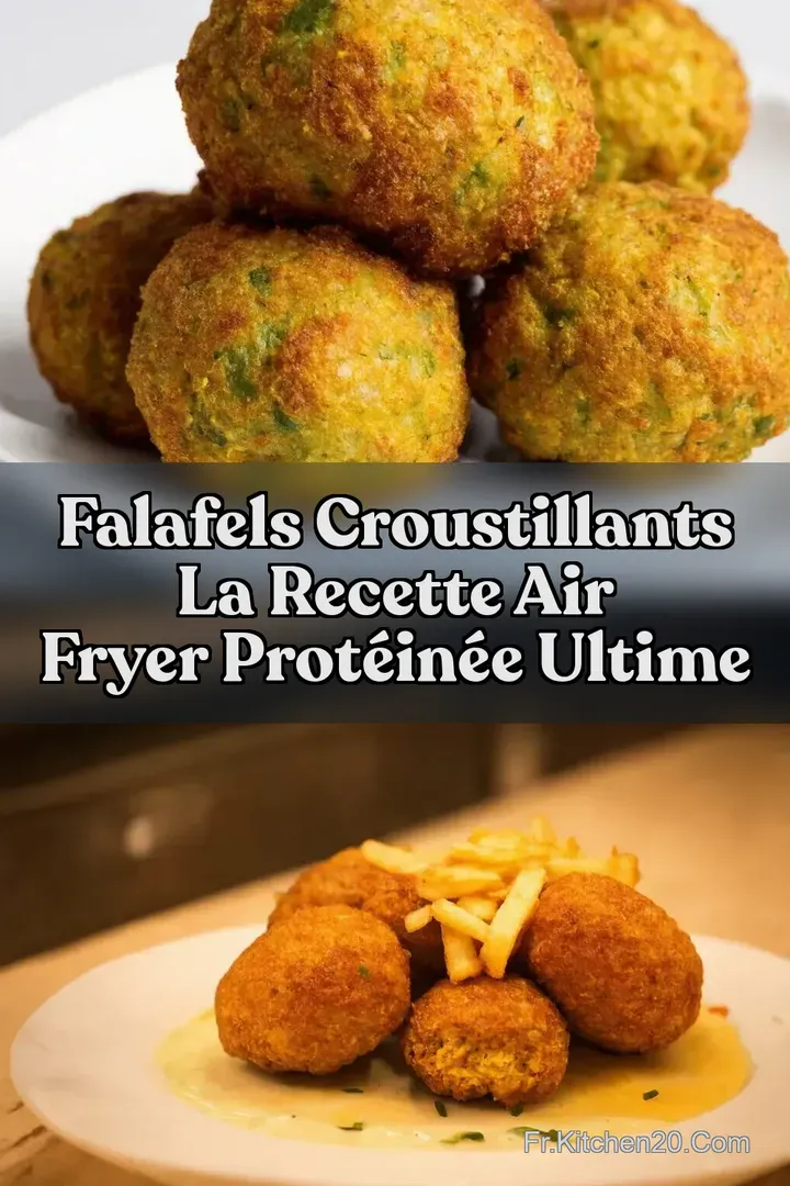 Falafels Croustillants La Recette Air Fryer Prot&eacute;in&eacute;e Ultime