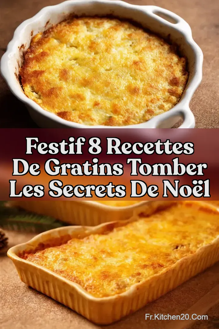 Festif 8 Recettes de Gratins Tomber Les Secrets de No&euml;l