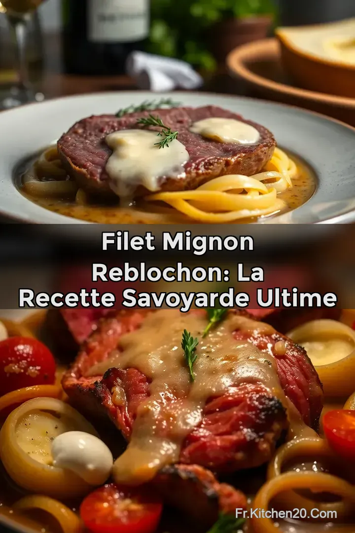 Filet Mignon Reblochon: La Recette Savoyarde Ultime