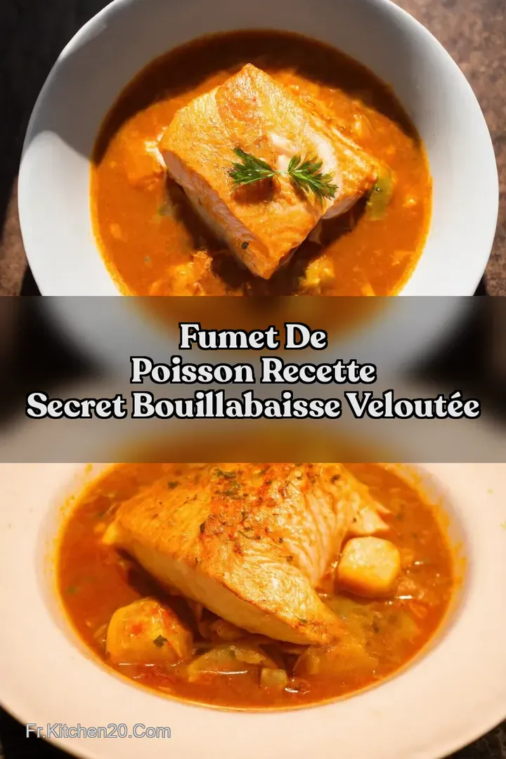 Fumet de Poisson Recette Secret Bouillabaisse Velout&eacute;e