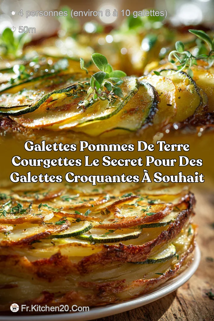 Galettes Pommes de Terre Courgettes Le Secret pour des Galettes Croquantes &agrave; Souhait