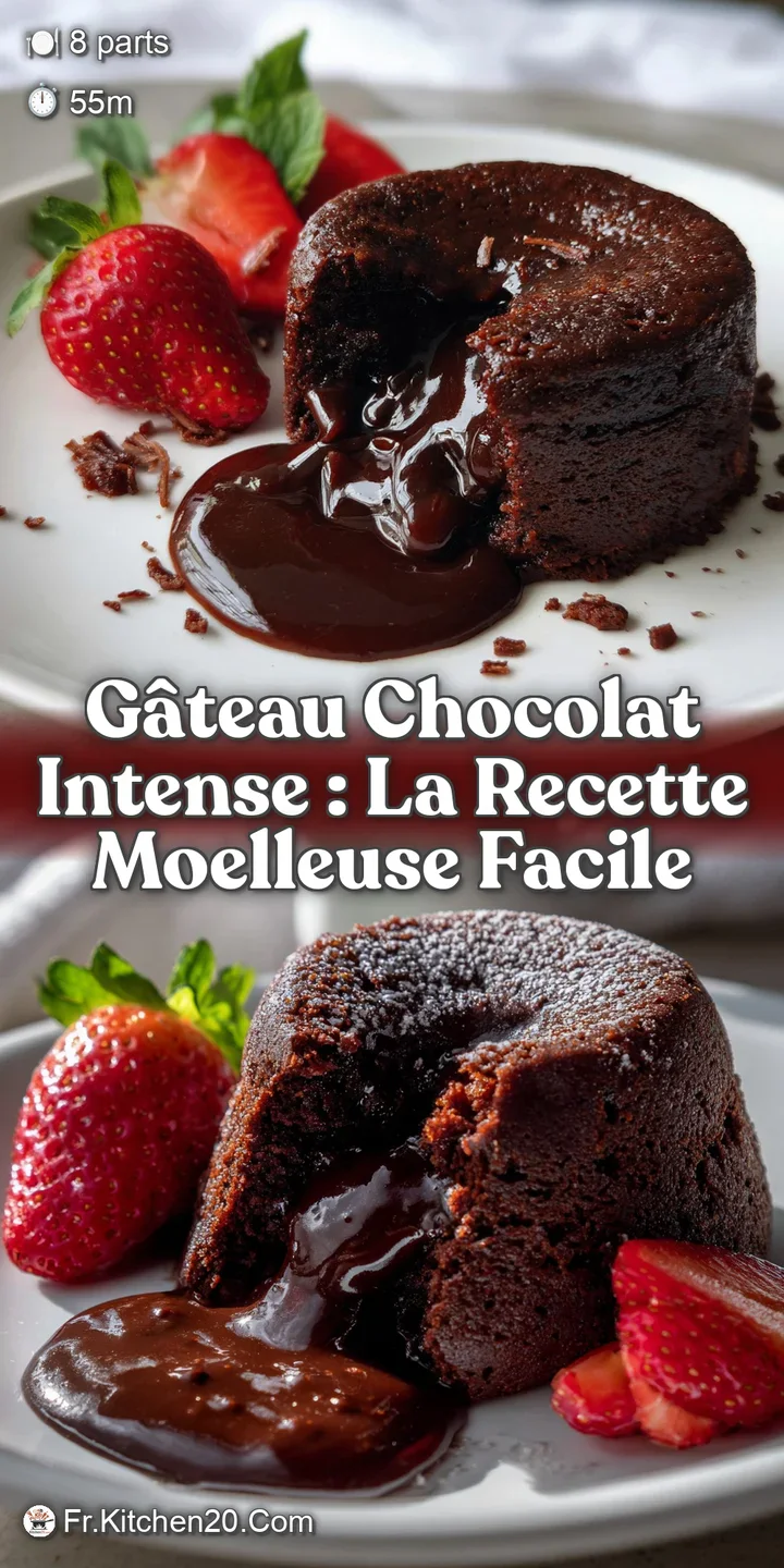 G&acirc;teau Chocolat Intense : La Recette Moelleuse Facile
