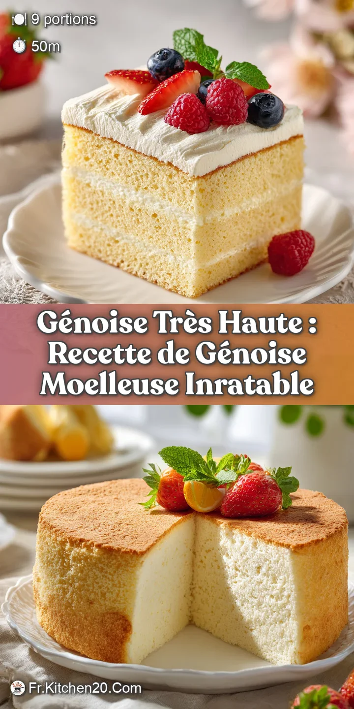 Close-up of a moist g&eacute;noise cake crumb, revealing a soft, airy texture with a hint of golden hue.