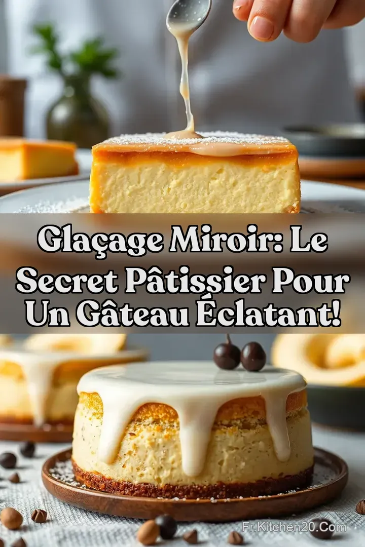 Gla&ccedil;age Miroir: Le Secret P&acirc;tissier Pour Un G&acirc;teau &Eacute;clatant!