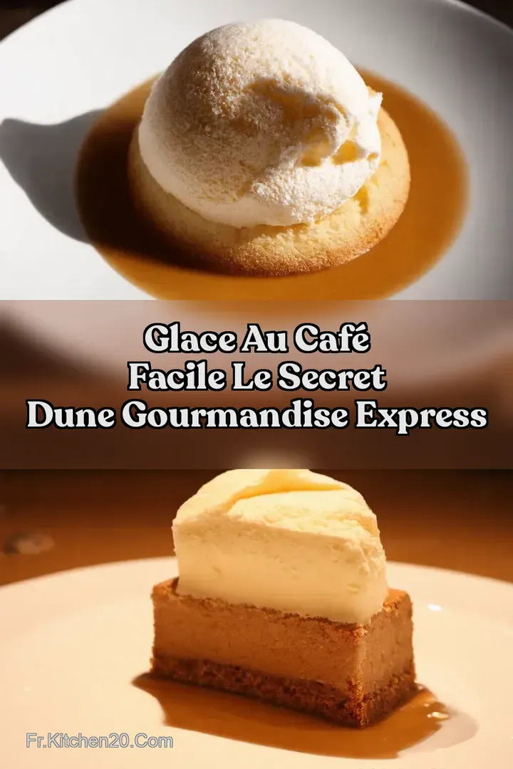 Glace au Caf&eacute; Facile Le Secret dune Gourmandise Express