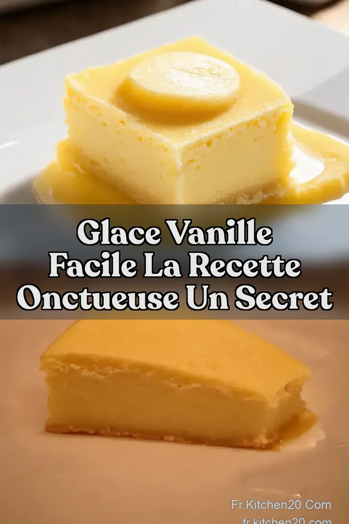 Glace Vanille Facile La Recette Onctueuse Un Secret