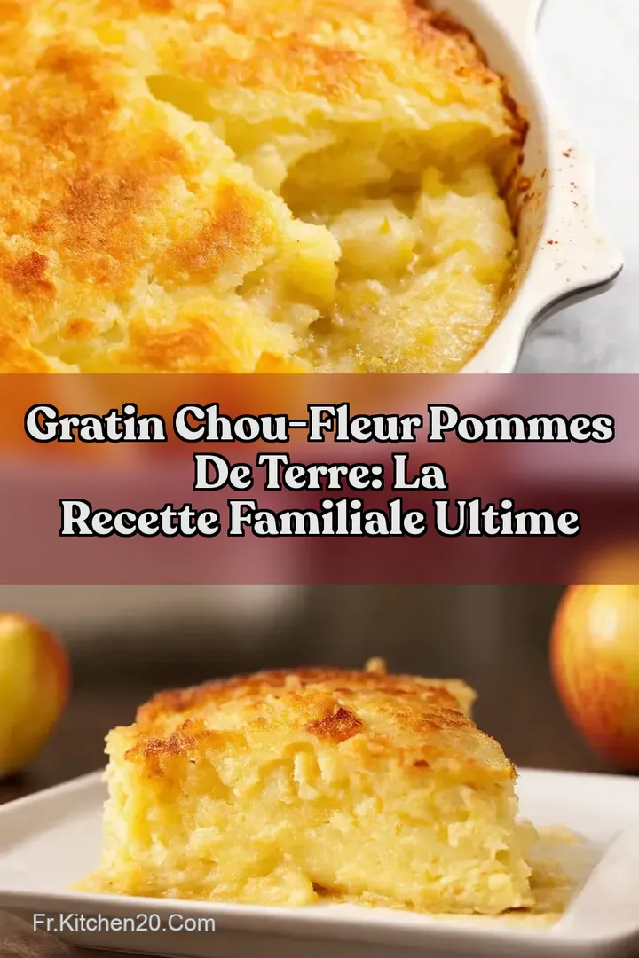 Gratin Chou-Fleur Pommes de Terre: La Recette Familiale Ultime