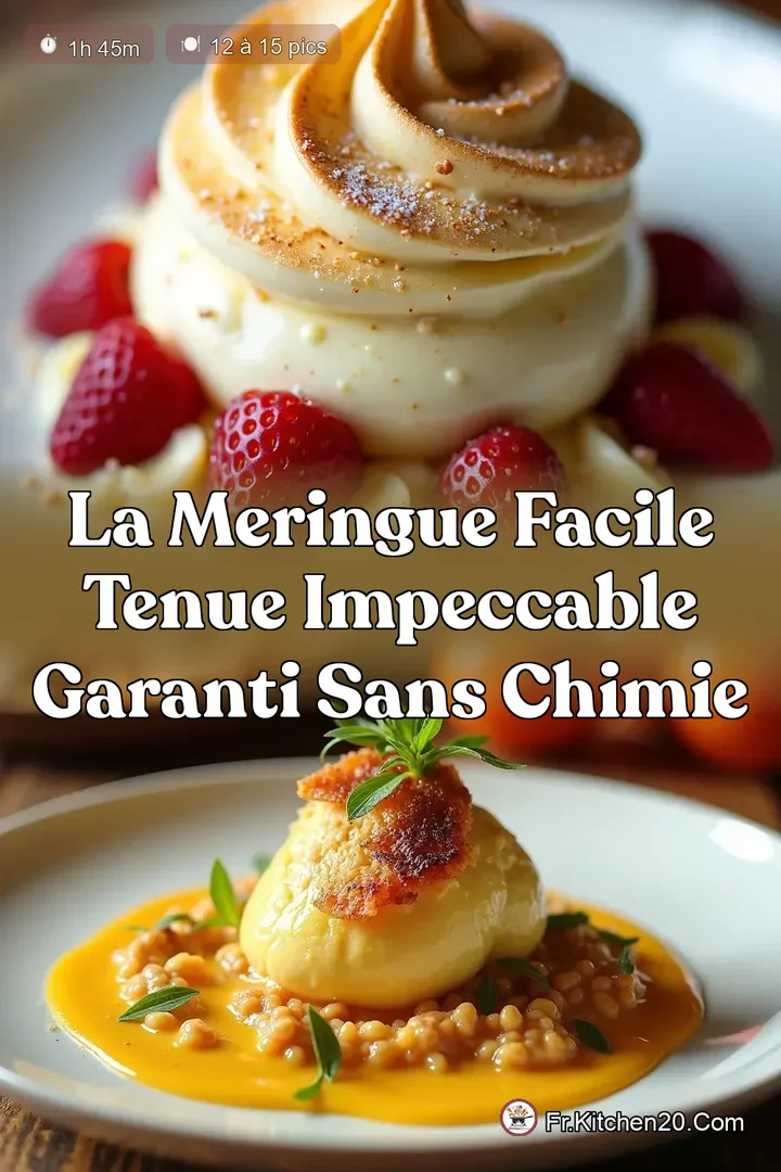 La Meringue Facile Tenue Impeccable Garanti Sans Chimie